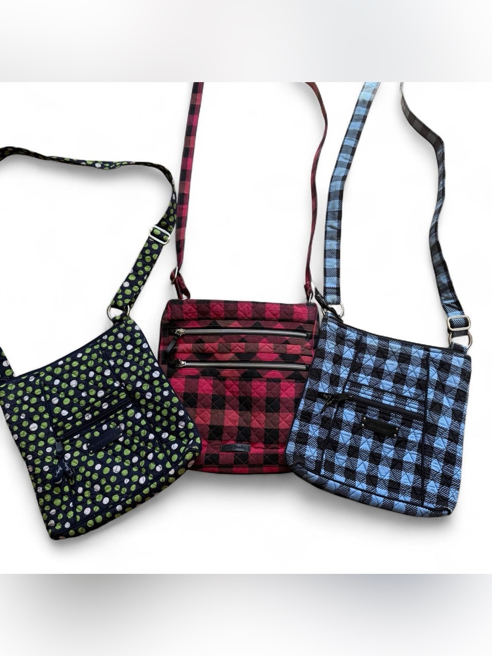 Vera Bradley Bundle 3 Crossbody Hipster Bags